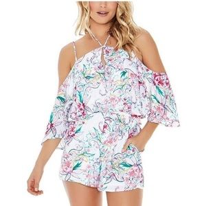 NWT L*space Paisley Perfect Seaside Keyhole romper